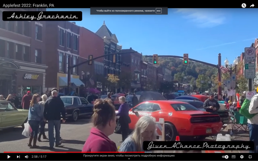 People at Apple Fest