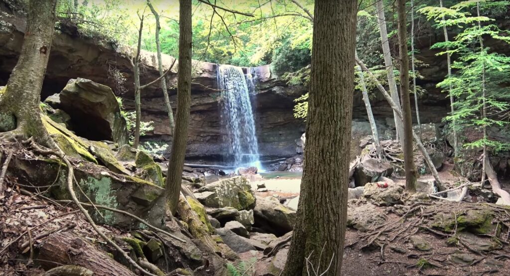 a river in Ohiopyle State Park